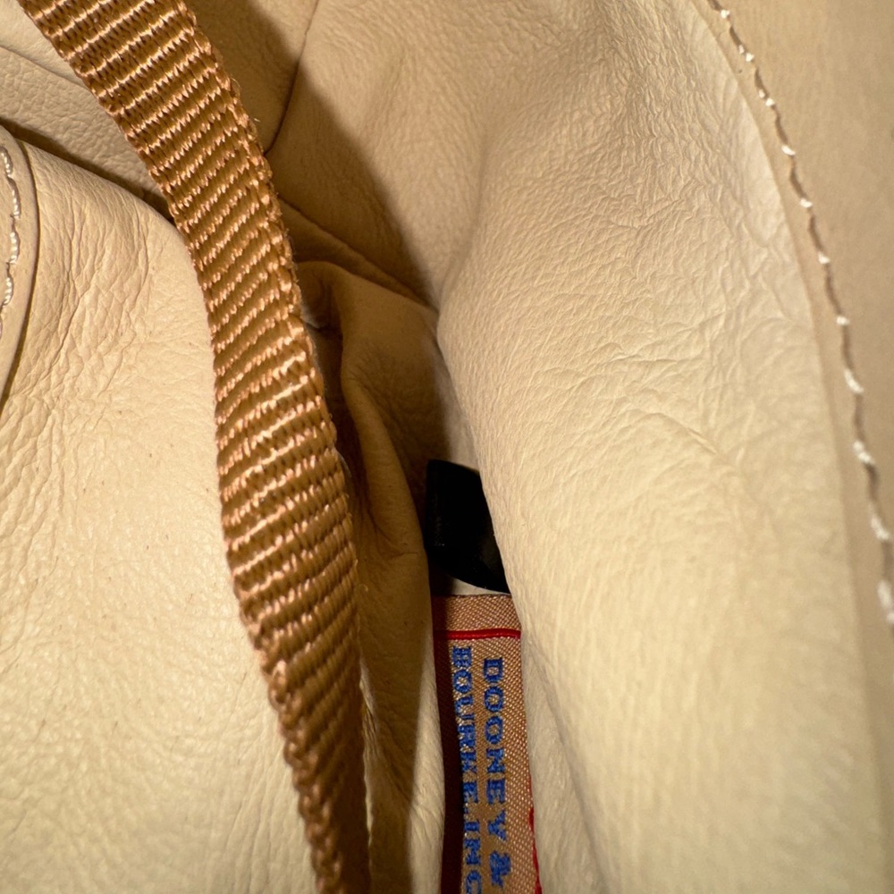Dooney & Bourke Cameron Satchel – 100% Leather – Taupe - Picture 10 of 10